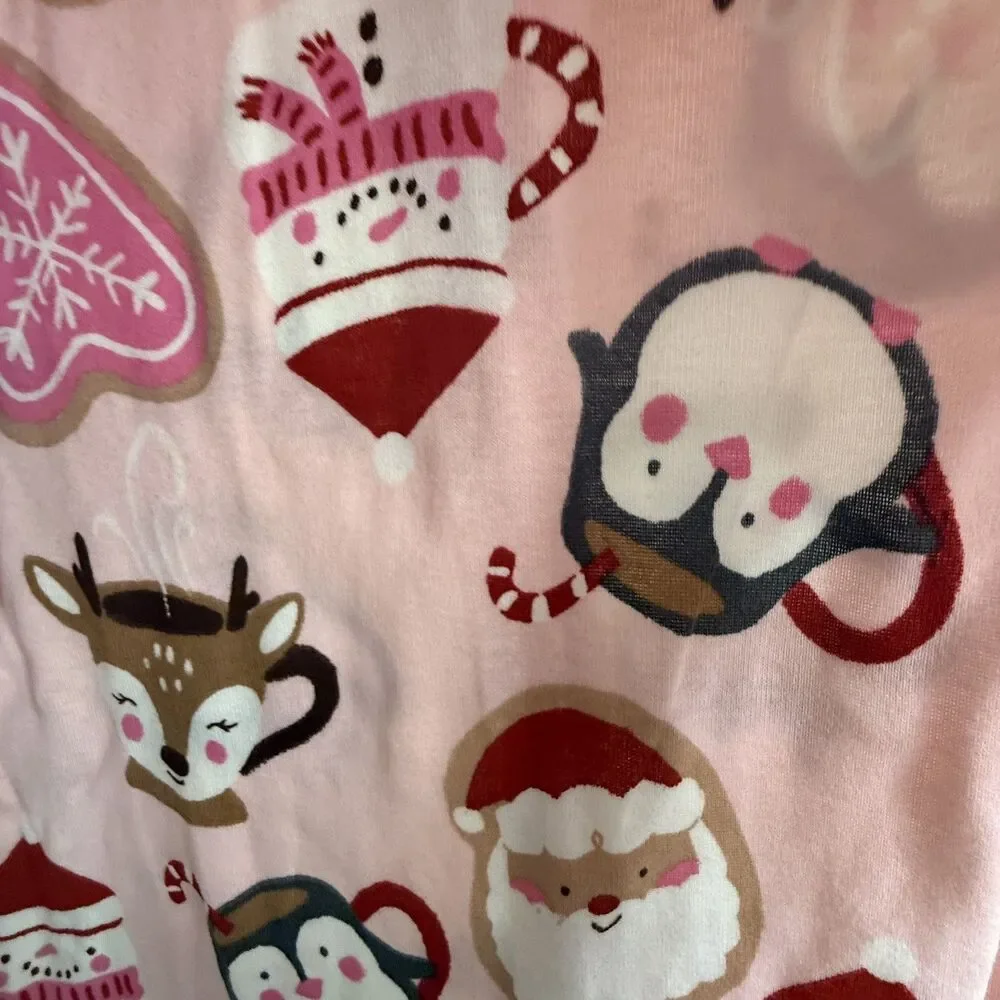 Carter's Just One You Toddler Girls' Christmas 2 Piece Pajama Size 12 M NWT
